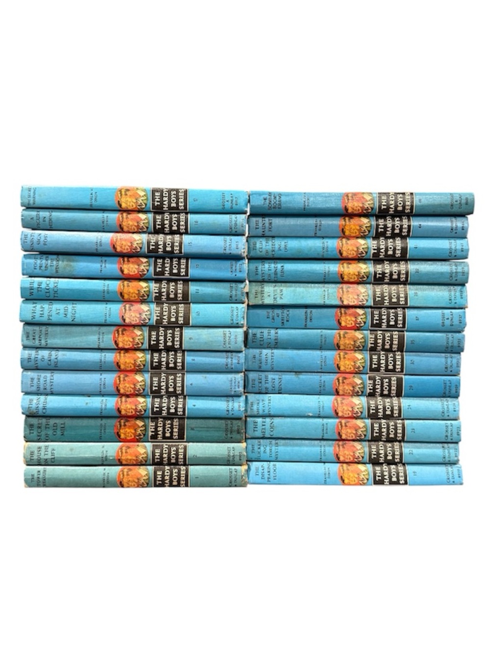 The Hardy Boys Series hardback book LOT 26 vintage Grosset & Dunlap